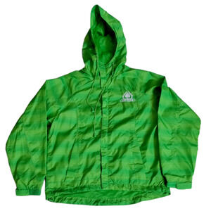 Las Vegas Jacket Adult Size Small Windbreaker Green - i5 Apparel - NWT